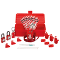 Panduit Contractor's Lockout Kit, Red, 1/KT w/Po PSL-KT-CONAP